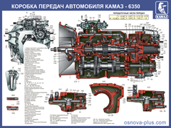 №10.Коробка передач автомобилей КАМАЗ-6350