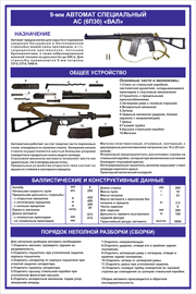 16. 9 мм Автомат специальный АС (6П30) ВАЛ