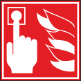 Кнопка включения установок (систем) пожарной автоматики