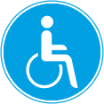 Места для
инвалидов 