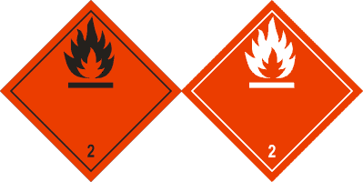 Подкласс 2.1-Воспламеняющиеся газы